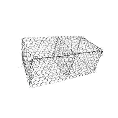 China 2x1x1m Hexagonal Woven Steel Gabion Basket With Zn-10%AL Tensile Strength 350-550N/mm2 for sale