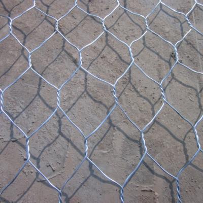 Китай High Tensile Strength 3.4mm Galvanized Gabion Hexagonal Mesh For River Bank Protection продается