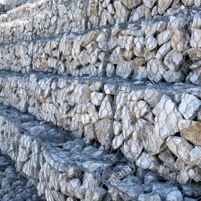 China Heavy Duty Box Welded Spot Welded Galvanized Gabion Retaining Wall for sale