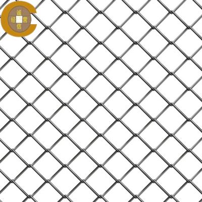 China Galvanized Iron Chain Link Mesh Fence for Safety Protection for sale