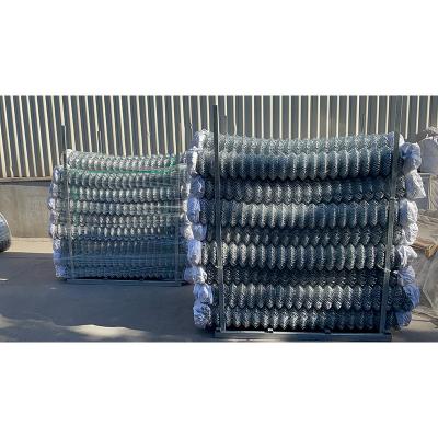 China Galvanized Iron Wire Chain Link Mesh with PVC Coating for Garden Fence Te koop