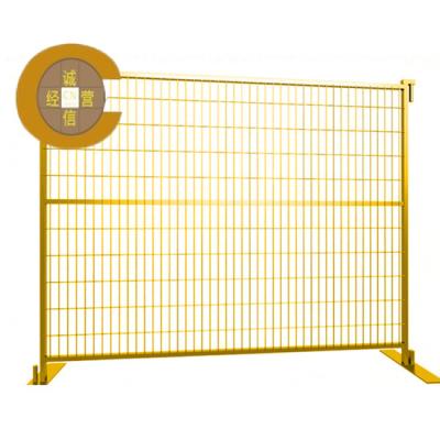 China Welded Mesh Panel Barrier Portable Steel Crowd Control Fence For Stadium Safety à venda