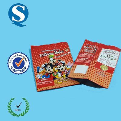 China Recyclable Cute Plastic Toy Candy Packaging Bag for sale