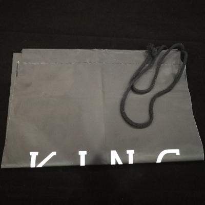 China Recyclable Custom Wholesale Plastic Bags With Draw Strings for sale