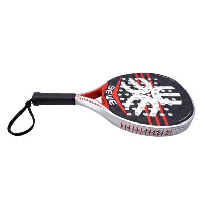 China 18K High Quality Custom Made Popular Carbon Tennis Racket 18K Padel Racket BEWE 2019 Padel Full for sale