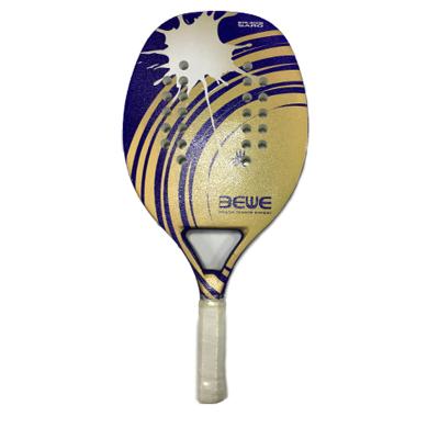 China BTR-4006 SARO Low Price Fiberglass Graphite Beach Tennis Racket Customized Logo for sale