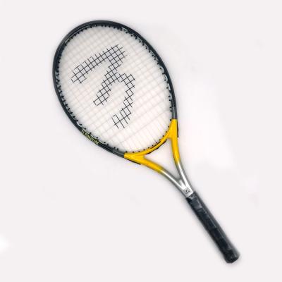 China Steel OEM Made Iron Steel Material Logo And Color Low Price Custom Fit Package Promotion OEM Cheap Brand Tennis Racket for sale