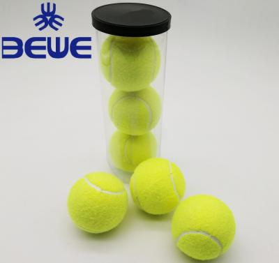 China Professional Top Quality Extra Duty Wool And Rubber Custom Printed ITF Tennis Ball for sale