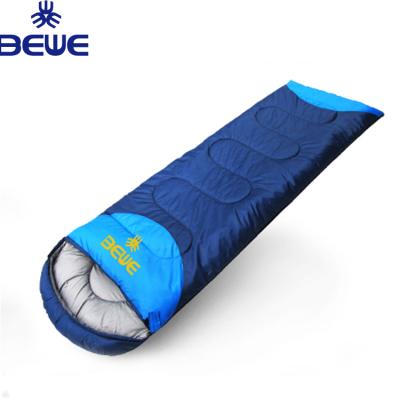 China Hot Sale Cotton Sleeping Bag Envelope Type Outdoor Camping Material for sale