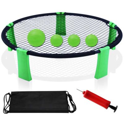 China High Quality Durable and Portable Beach Game Trampoline Net 3 Balls a Carrying Case Included OEM Logo Portable and Durable Size Spike Ball Set for sale