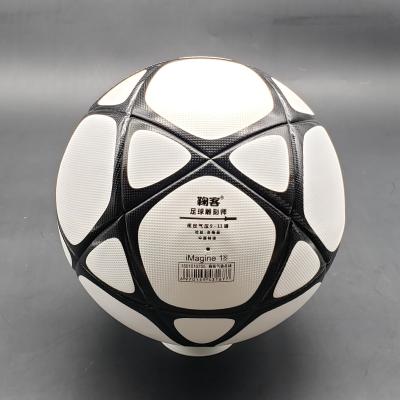 China Professional Match BEWE Patent Design Competition Level PU Adhesive Soccer Ball Size 5 Football For Match for sale