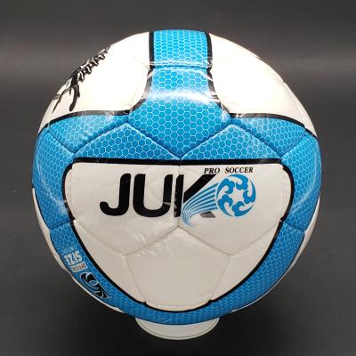 China BEWE PU high quality colorful hand stitching soccer ball for match for sale