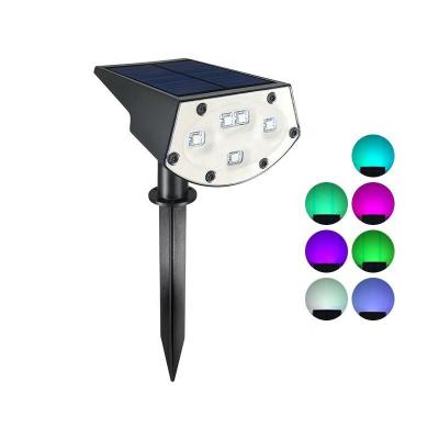 China Garden LED Bollard Solar Lawn Lights Outdoor IP65 Waterproof Garden Lighting for sale