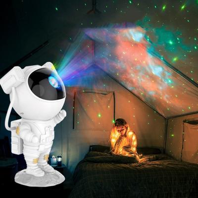 China Modern LED Space Astronaut Galaxy Projector Ocean Sky Projector Lamp Bedroom Home for Kids Night Light Gifts for sale