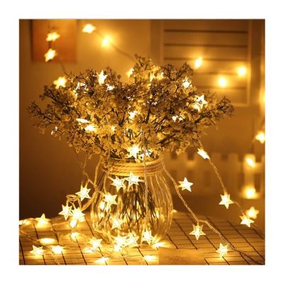 China Star Christmas Decoration LED Light Holiday USB String Lighting Twinkle Star Lights for sale