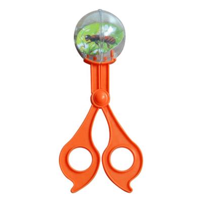 China 1pc Plastic Insect Bug Catcher Scissors Tweezers Tweezers For Children Kids Toy Handy Tool AHL1043 for sale