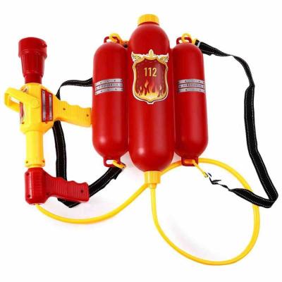 China Cute Outdoor Kids Soaker Blaster Fire Backpack Super Pressure Squirt Pool Toy AHL1882 for sale