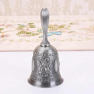 China Restaurant bar and bar zinc alloy bell, hand bell metal handwork furnishings CHL9098 for sale