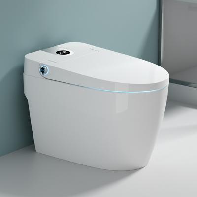 China Wholesale Eco Sanitary Ware Automatic Operation Factory Supplier Remote Automatic Flush Electric Smart WC Toilet With Bidet for sale