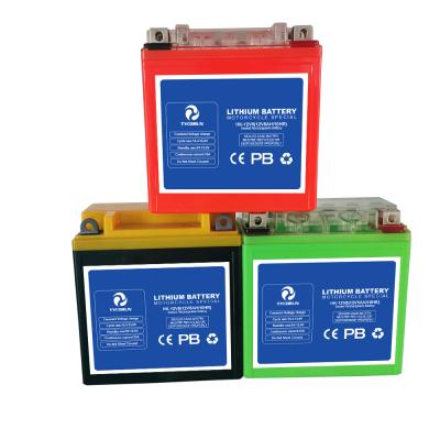 China Deep Cycle Battery Tycorun OEM Starting Power Lithium Battery 12v 5Ah 7Ah 9Ah 12ah 14ah Lifepo4 Motorcycle Battery for sale