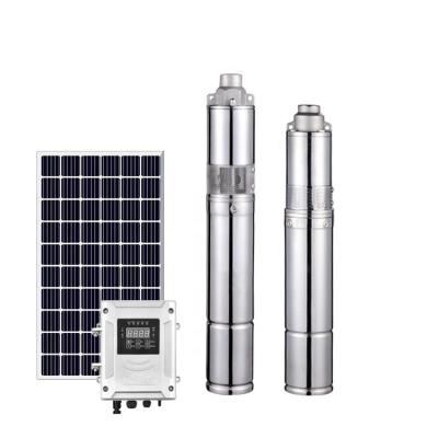 China Irrigation and Agriculture Full Borehole Solar DC Pump and Panel Water Pump Solar System for Farm for sale