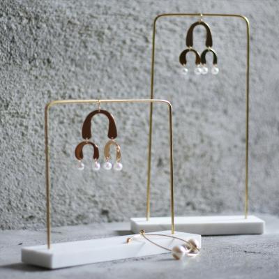 China Reusable Wholesale Variety Styles Customized Boutiques Store Earring Display Stands Jewelry Stands Earring Holders For Shops for sale