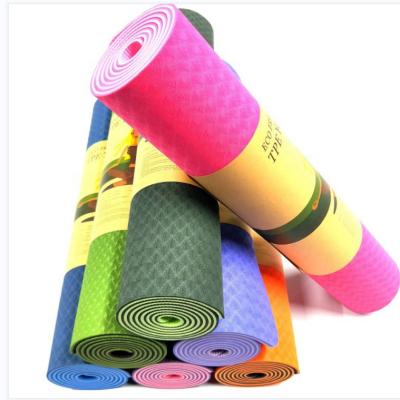 China Sporty Exercise Gym Workout Home Sports Non Slip Branded Custom Eco-Friendly Fitness Yoga Mat, Band Yoga Mat for sale