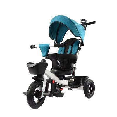 China Ride On Toy 4 IN 1 Baby Stroller Baby Stroller Tricycle Stroller Cheap Kids Push Tricycle Wholesale for sale