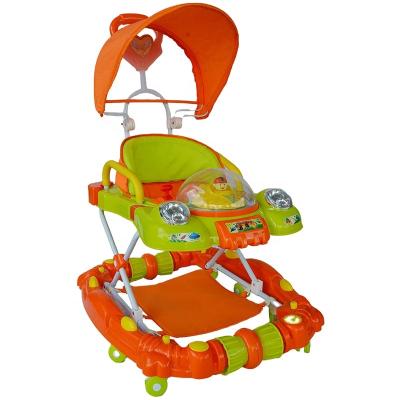 China New Design Adjustable Factory Wholesale Baby Walker Outdoor With Push Bar for sale