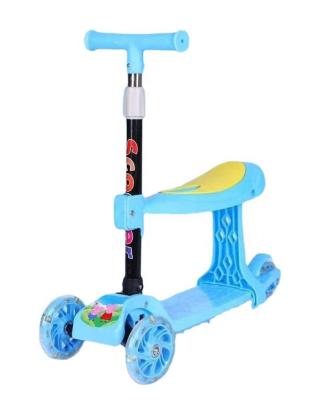 China 2021 new kid baby model toys kids scooter/3 wheel 4 wheel scooters for kids/baby mini kick scooter for sale for sale