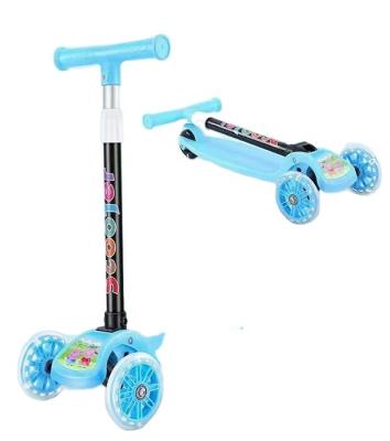 China High Quality 3 Wheels Baby Scooter Fashionable Cheap Price Shopping New Model Mini Children Kids Scooter Multifunction With Led Light for sale