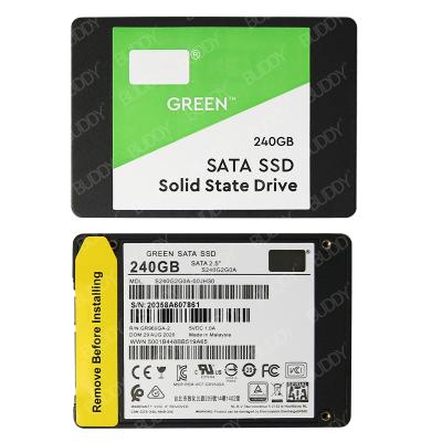 China Original Fast Delivery Wester Digital Solid State Drive SSD 120GB 240GB SATA3.0 Solid State Interface 2.5inch for sale