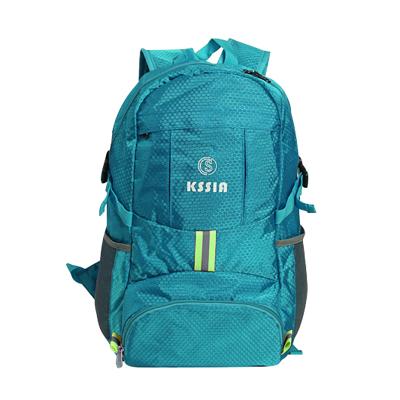 China Good Quality Waterproof Custom Logo Travel Sports Foldable Foldable Backpack Hiking Rucksack Bag for sale