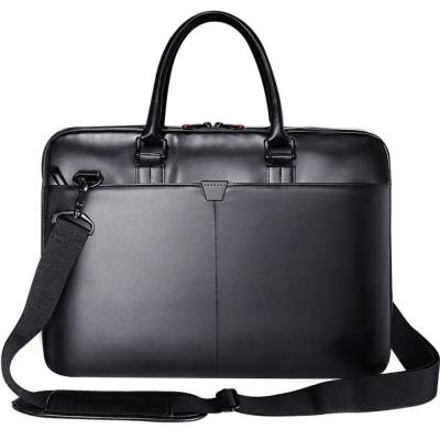 China Newest Leather Laptop Bags Laptop Backpacks For Men Laptop Bags With Zipper Notebook Computer Bag Unisex for sale