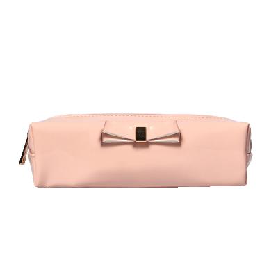 China Waterproof fashion cosmetic bag and pink small pocket lady makeup bag custom travel young ladies cosmetic bag for sale