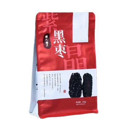 China Recyclable Matte Resealable Zipper Fruit Dried Mylar Packaging Moisture Proof Customized Bags For Food Storage for sale