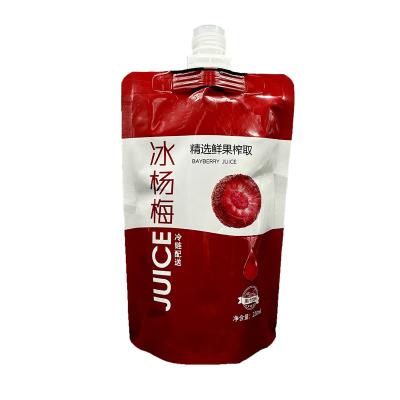 China Fleixble Packaging 100g 120g Custom Printed Reusable Doypack Juice Beverage Organic Fruit Squeeze Refill Packaging Bag Baby Food Spout Pouch for sale