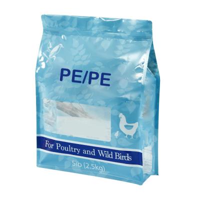 China Fleixble Packaging Hot Sale Safety Eco-friendly Mylar Resealable Ziplock Bags 5kg 10kg Flat Bottom Pouch Doypack Pet Treat Food Bag for sale