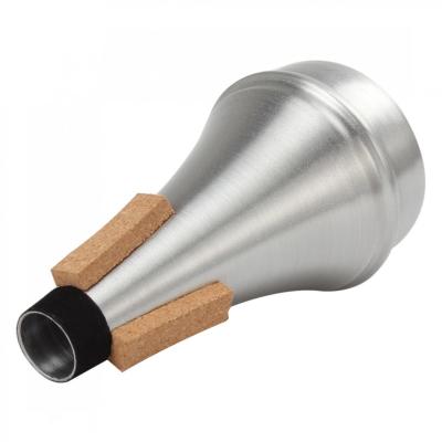 China Durable And Professional Manufacturer Mute For Trumpet Aluminum Alloy Trumpet Mute For Jazz Musical Instrument Practice Beginner Trumpet Mute Silencer for sale