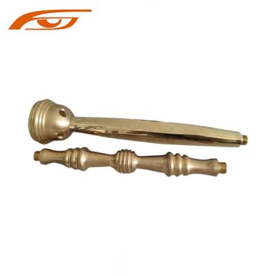 China Customized Electroplating Parts Cnc Turning Machining Metal Hardware Components for sale