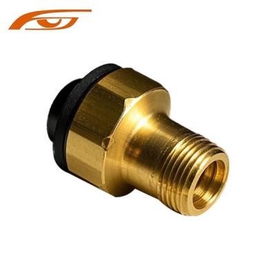 China Customizable Cnc Copper Parts  Accessories For Electronics Oem Service for sale