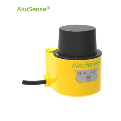 China Industrial Automation AkuSense High Scan Frequency With Low Angular Resolving Power Signal Processing Laser Fast Laser Radar Scanner 2D for sale