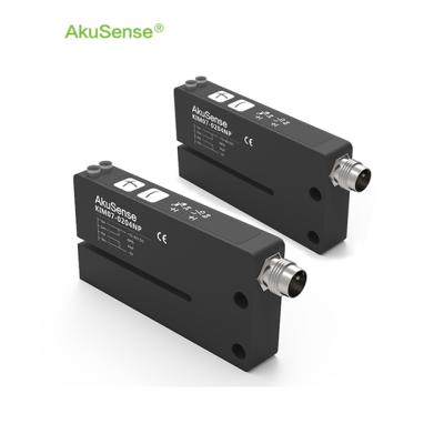 China Industrial Automation Akusense Sensor for Label Mark Detection High Precision NPN PNP Slot Sensor Label Detection Sensor for sale