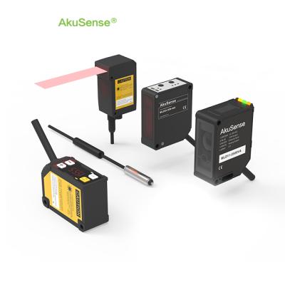 China High Position Sensor AkuSense PNP NPN Accuracy NO Long NC CMOS Detection Range and Laser Travel Distance Laser Sensor Laser Switch for sale