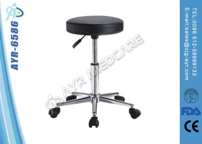 China Stainless Steel Hospital Bed Accessories Gas Spring Hospital Patient Stool for sale