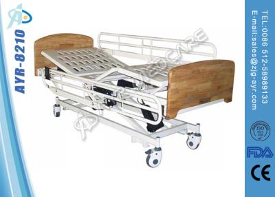 China Long Steel Side Rails Electric Medical Homecare Bed For The Elderly for sale