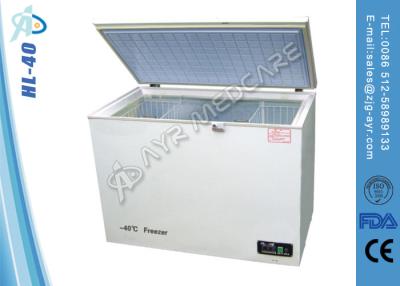 China - laboratorio horizontal a baja temperatura Freezr del refrigerador de Medcial del hospital de 40 ℃ en venta