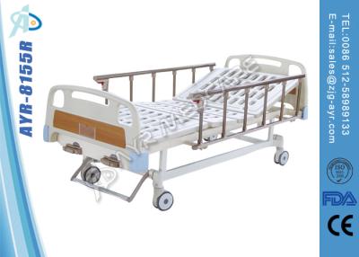 China Echadores de fijación de centro manuales de aluminio de la cama de hospital de los carriles laterales en venta