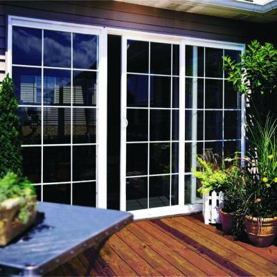 China Sliding Topwindow Aluminum Patio Door Screen Puerta Corredera Patio Door for sale