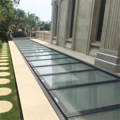 China China Functional Screen Skylight Folding Aluminum Skylight With Awning Skylight Sloop Roof Sky Window for sale